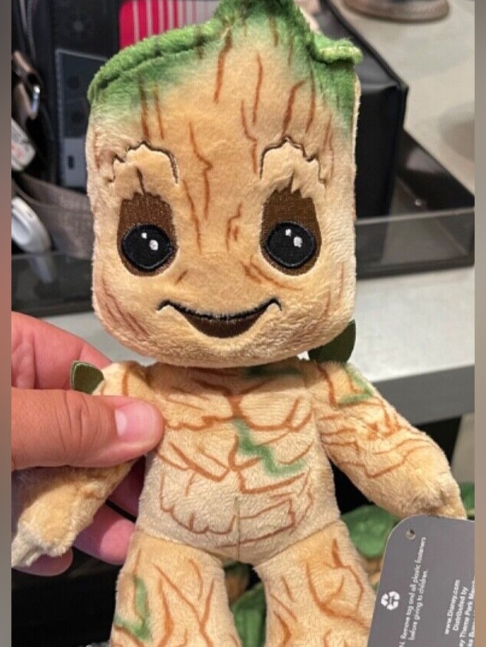 Disney Parks Marvel Guardians of The Galaxy Groot Baby Plush
